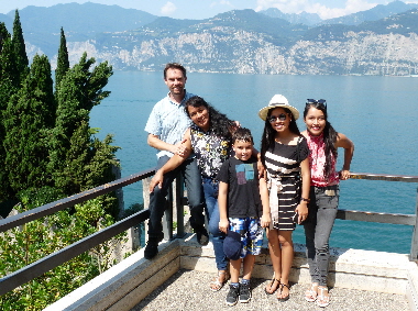 Familie am Gardasee