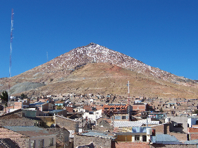 Potosi mit Cerro Rico